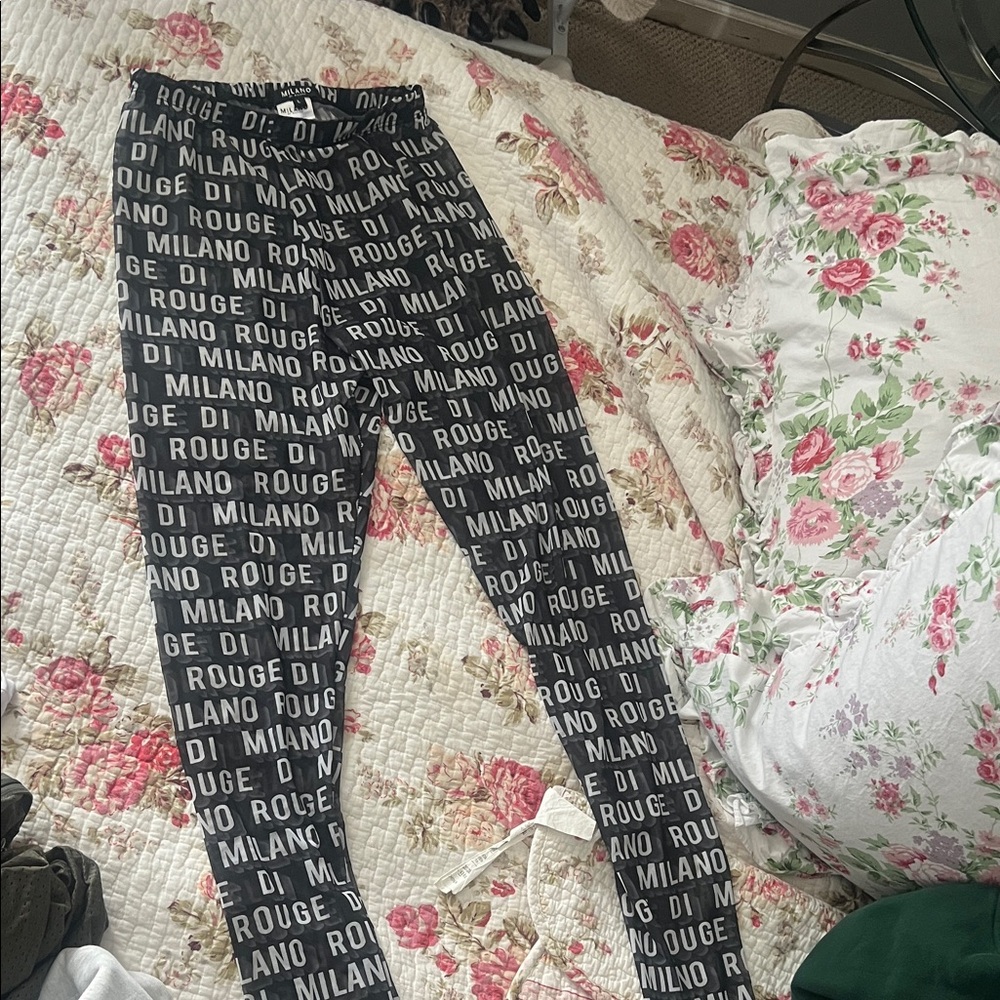 Milano Di Rouge mesh leggings